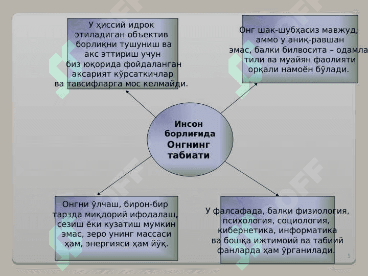 Фалсафий антропология (Инсон фалсафаси:InsonFalsafasi) 5