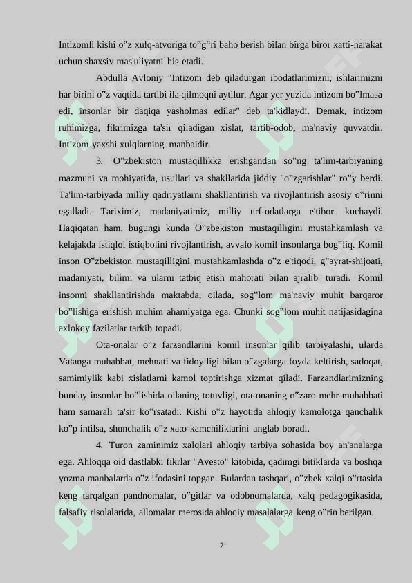 KOMIL INSON TARBIYASI SHARQ MUTAFAKKIRLARI TALQINIDA 7