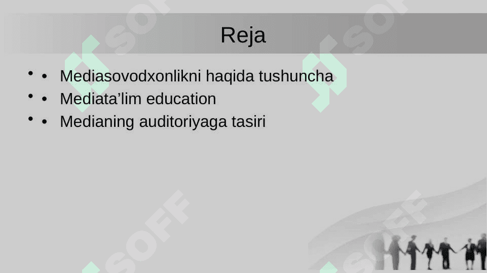 Medianing auditoriyaga tasiri 2