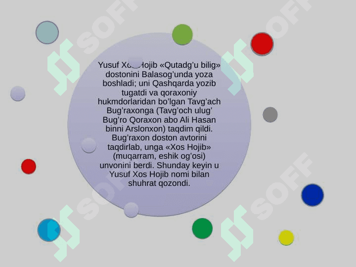 Yusuf Xos Xojib “Qutadg’u bilig” asari 6