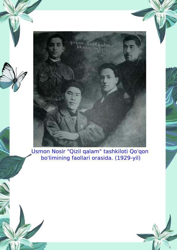 Usmon Nosir hayoti va ijodini rasmlar orqali oson yoritish