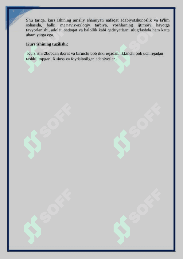 Sab'ayi sayyor dostonida obrazlar talqini. (KURS ISHI) 5