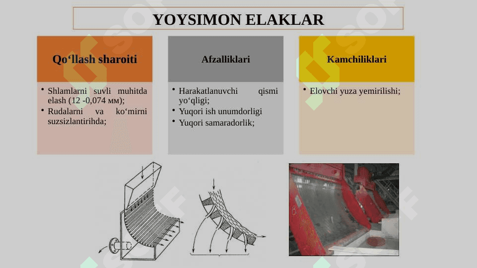 G‘ALVIRLAR TURLARI VA ISHLASH PRINSIPLARI 8