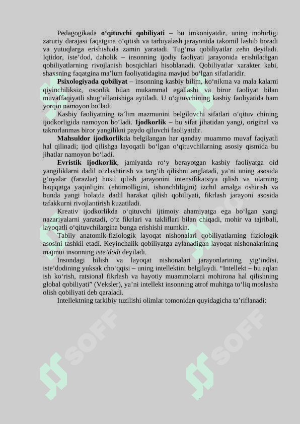 OʻQITUVCHI FAOLIYATIDA PEDAGOGIK QOBILIYAT 3