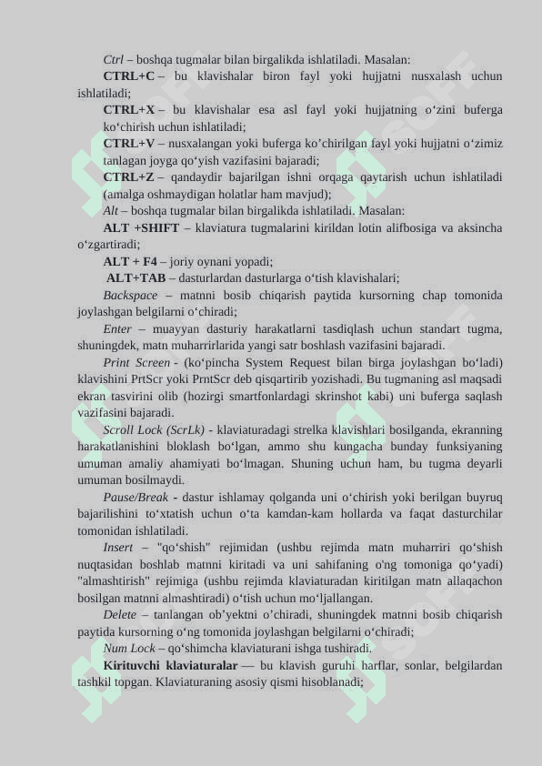 AXBOROTNI KIRITISH – CHIQARISH QURILMALARI VA VAZIFALARI 3