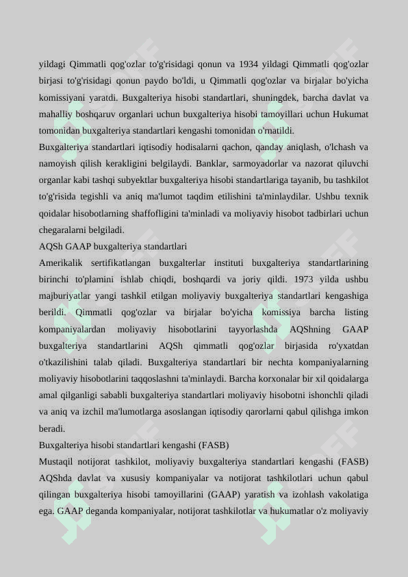 Buxgalteriya hisobining standartlari 3