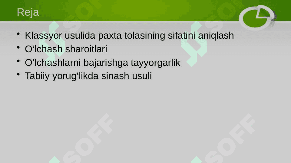 Paxta tolasini sifatini belgilovchi standartlar 2