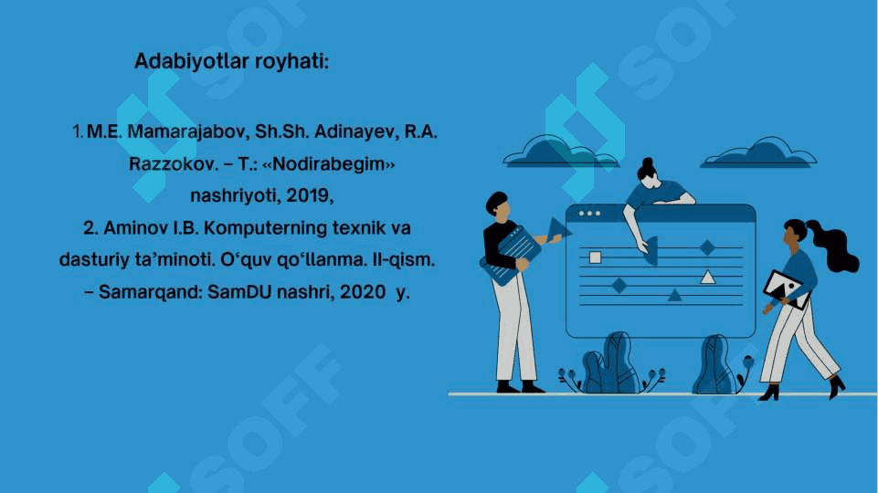 Dasturlash texnologiyasining uskunaviy vositalari 3