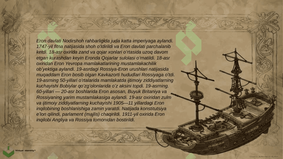 Eron Islom Respublikasi tarixi 8