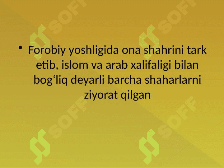 Al-Farobiyning falsafasi 6