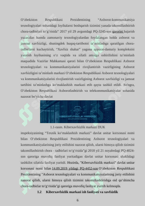Kiberxavfsizlik markazi va uning  tuzuilmasi 6