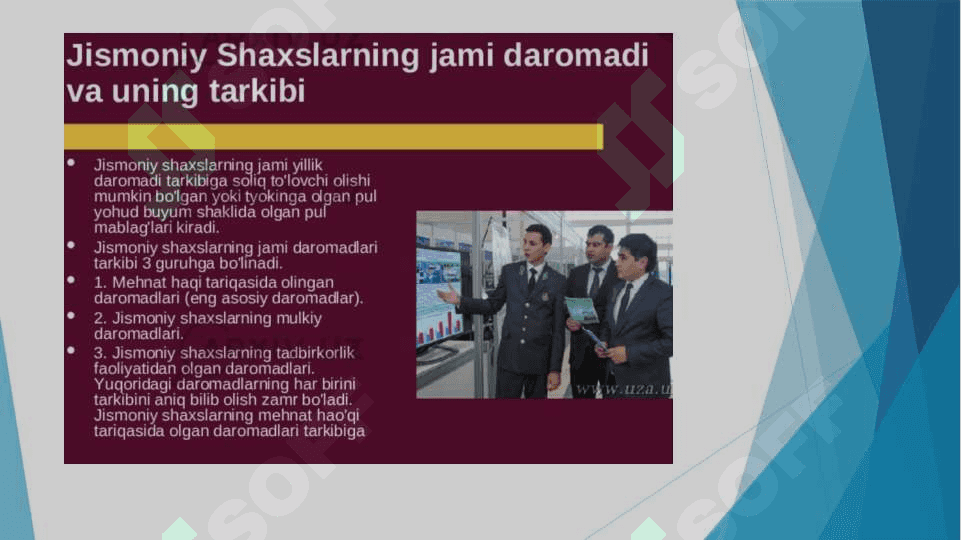 Jismoniy shaxslarning yer solig‘i to‘lovchilari, ob’ekti va soliq stavkalari 4