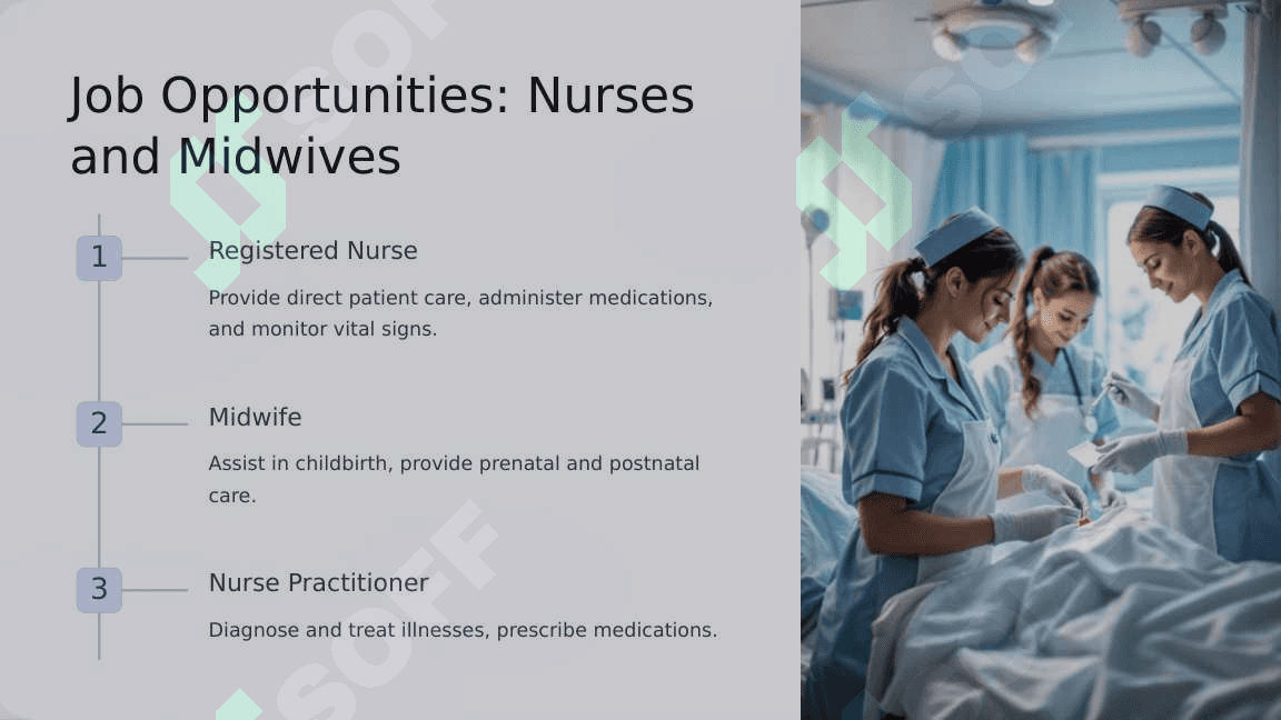 Advertises a real work in a hospital 6
