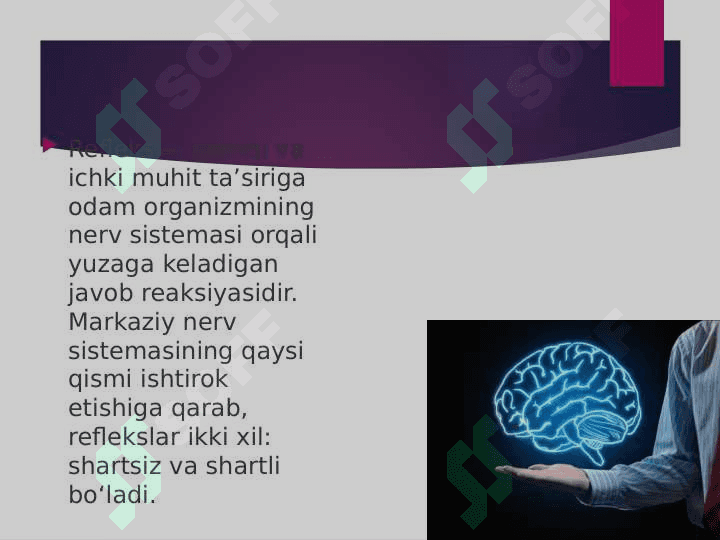 SHARTSIZ VA SHARTLI REFLEKSLAR 4