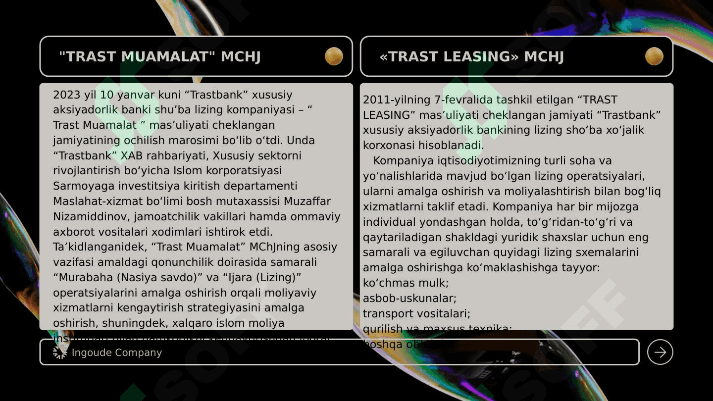 Trastbank haqida 6