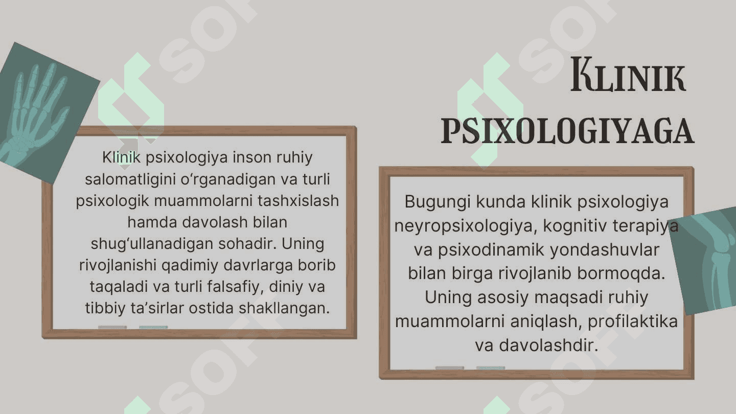 Klinik psixologiyaga oid ilk psixologik qarashlar 4
