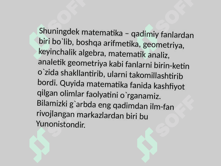 O'RTA ASR SHARQ ALLOMALARINING MATEMATIKAGA QO'SHGAN HISSALARI 3