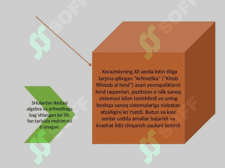 O'RTA ASR SHARQ ALLOMALARINING MATEMATIKAGA QO'SHGAN HISSALARI 8