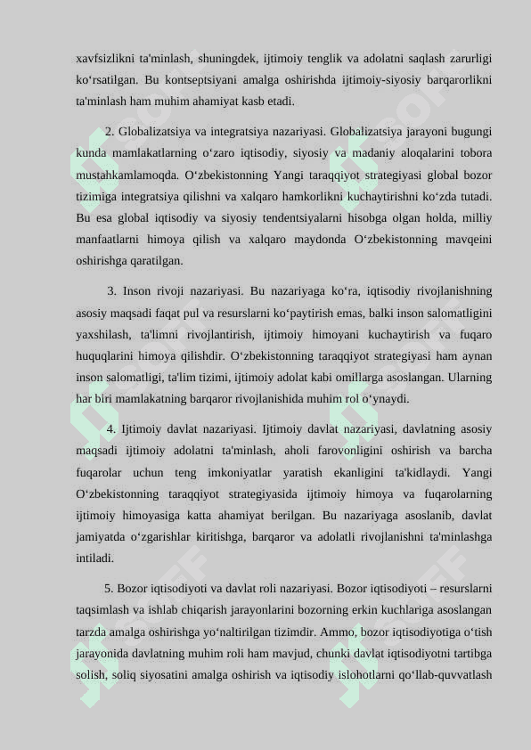 Oʼzbekiston Respublikasi Prezidentining 2022 yil 28 yanvardagi “2022 – 2026 yillarga moʼljallangan Yangi Oʼzbekistonning taraqqiyot strategiyasi toʼgʼrisida” gi PF – 60 sonli Farmoni boʼyicha vazifalar 3