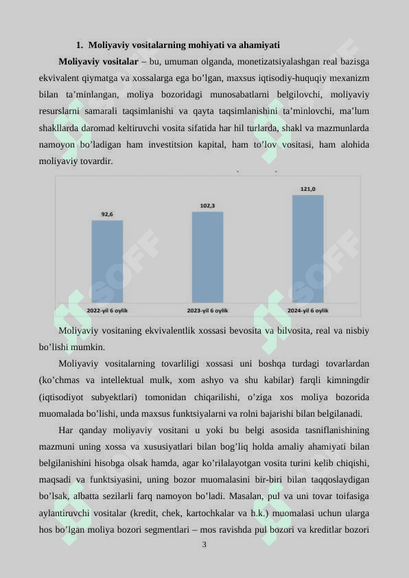 Investitsiyalarni moliyalashtirishda moliyaviy vositalar 3