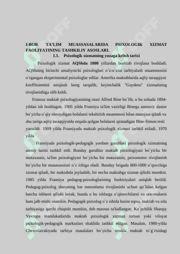 Maktabda psixologik xizmat tuzilmasi, tarkibi va faoliyati tashkil etish 6