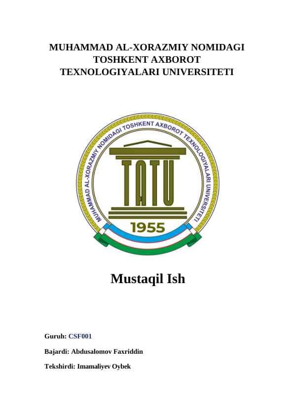 Kiberxavfsizlik sohasi bo‘yicha mutaxassis toifalari