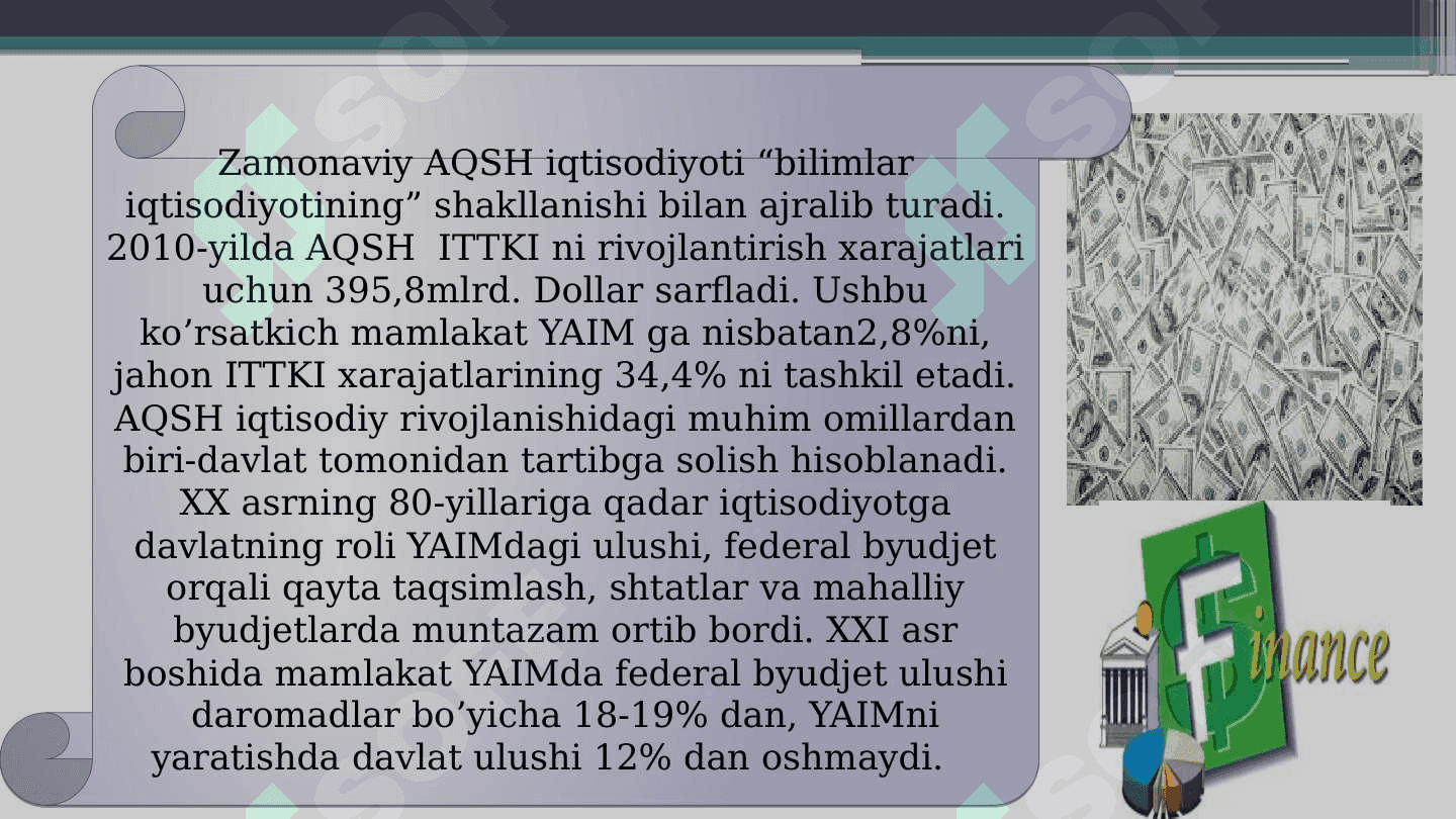 AQSH iqtisodiyoti 7