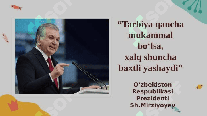 Maktabgacha ta’limda tarbiya berish usullari va vositalari. 2