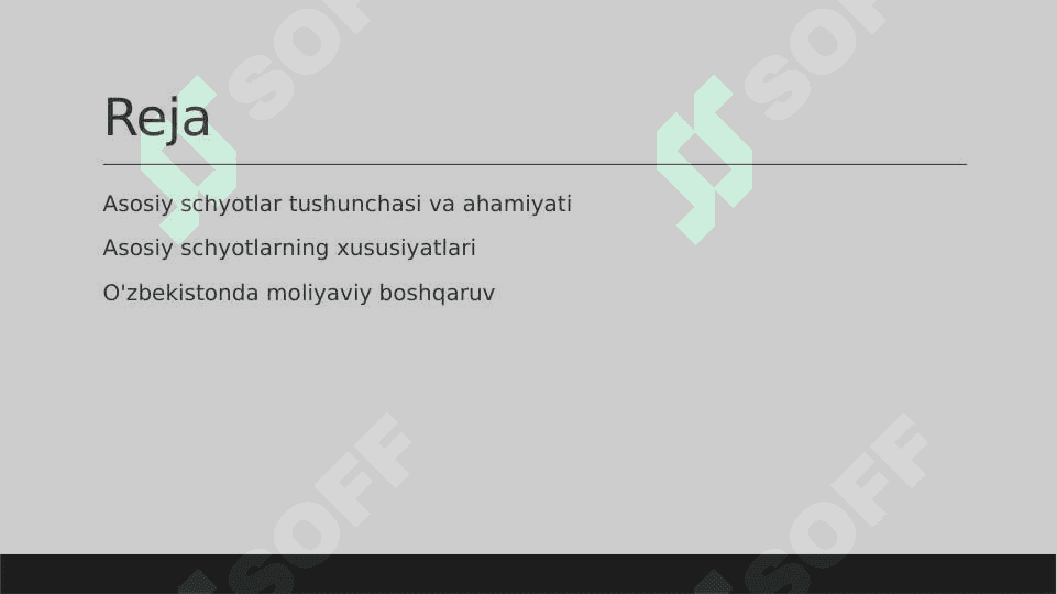 Asosiy schyotlar toʻgʻrisida tushuncha va ularning xususiyatlari 2