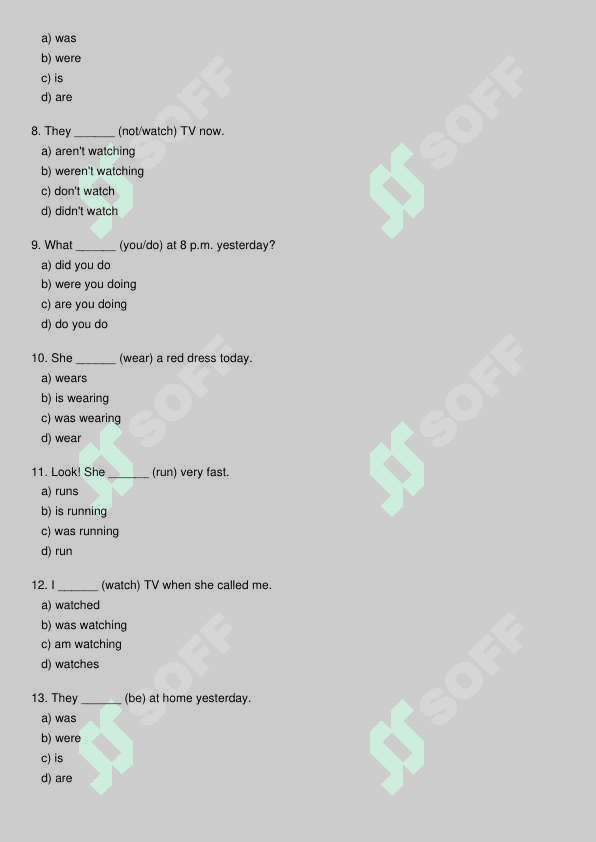 Ingliz tili test 2