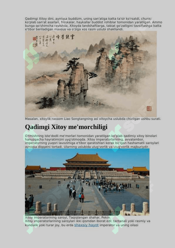 Qadimgi xitoy madaniyati 6