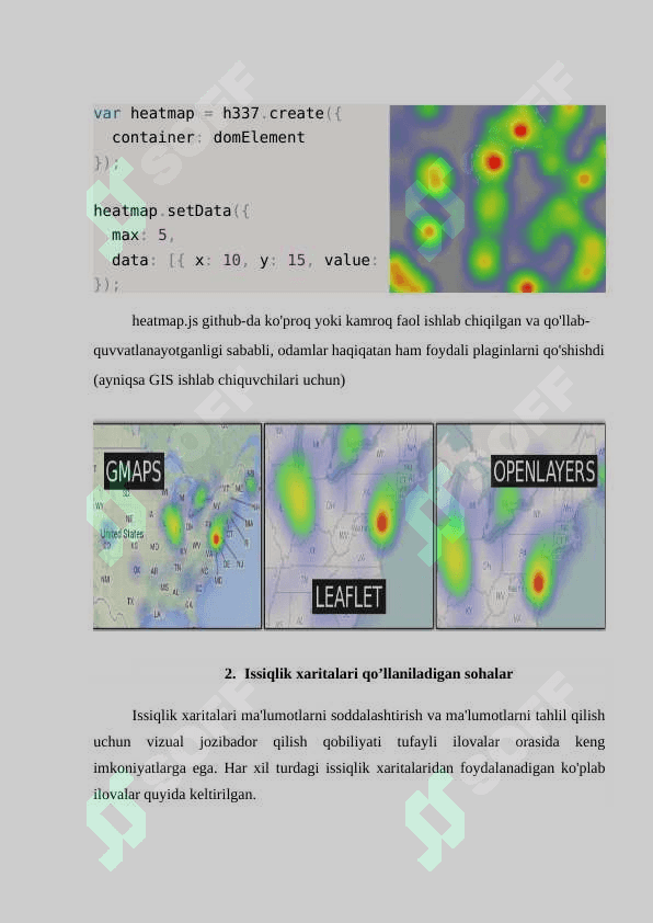 Ma’lumotlarni issiqlik xaritasi (heatmap) grafigi yordamida tasvirlash usullari.docx 6