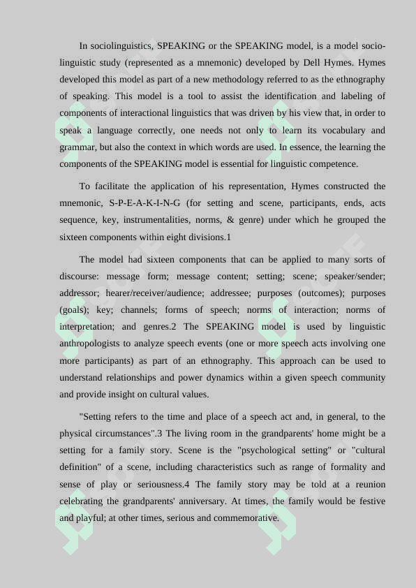 The main role and necessity of speaking in learning FL 2