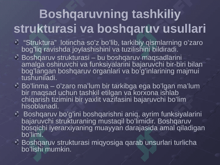 Moliyaviy tuzilmalarda moliyaviy boshqaruv strukturasi 3