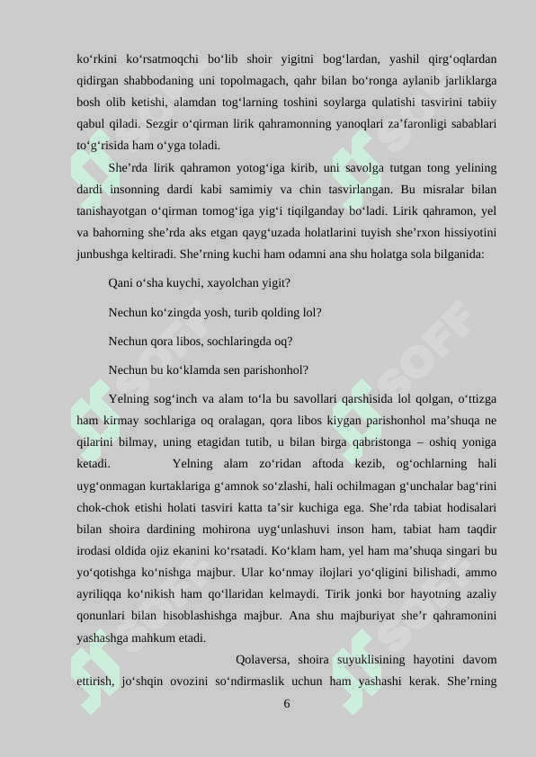 Zulfiya she‘riyatining o‘ziga xosligi 6