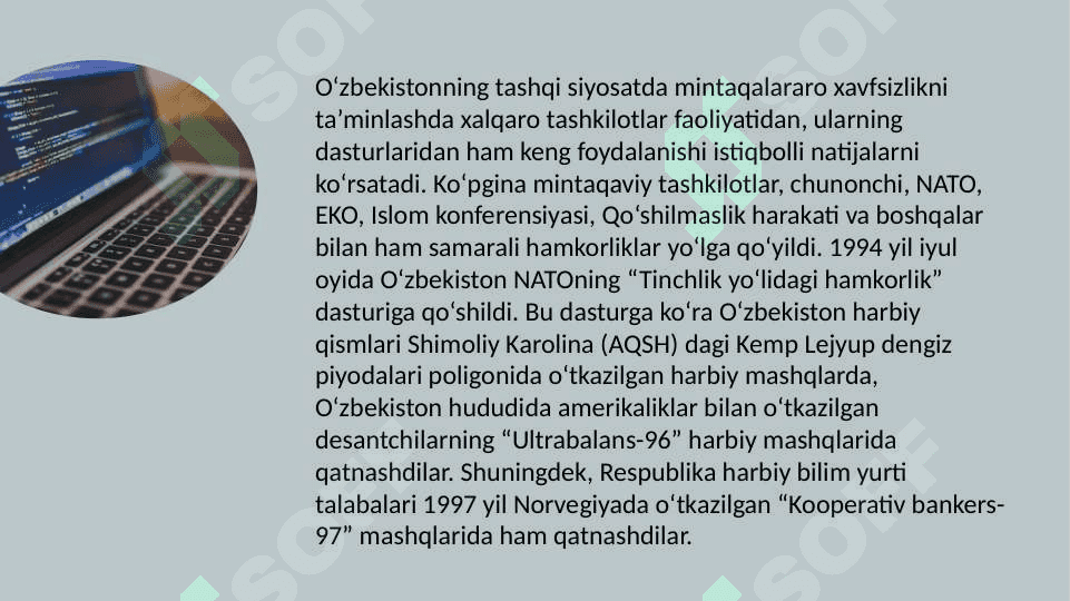 O'zbekistonning xalqaro reytinglardagi ko'rsatkichlarini ko'tarishning tarixiy va siyosiy ahamiyati. 7