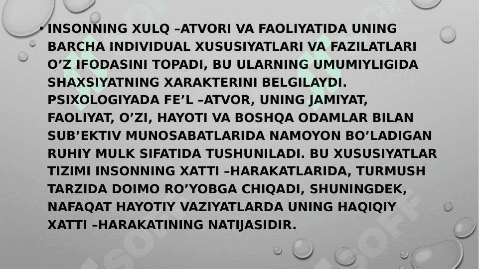 Axloqiy Fazilatlarni shakllantirish mezonlar 4