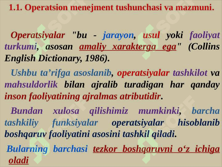 OPERATSION MENEJMENTNING PREDMETI VA VAZIFALARI 4