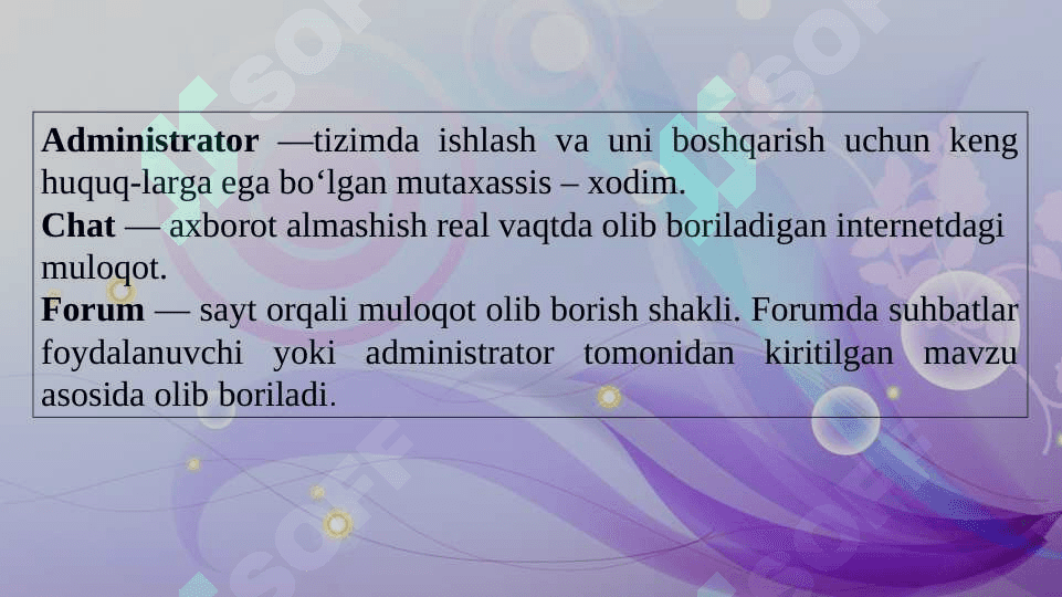 Masofaviy ta’lim texnologiyalari.   LMS. LMS platformalari turlari va vazifalari. Moodle platformasi. Google Clasroom platformasi 5