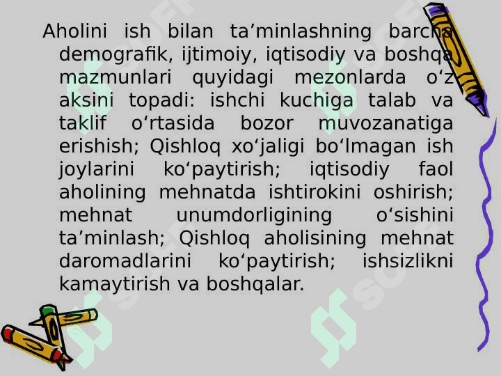 Mehnat bozori va aholini ish bilan bandligi 8