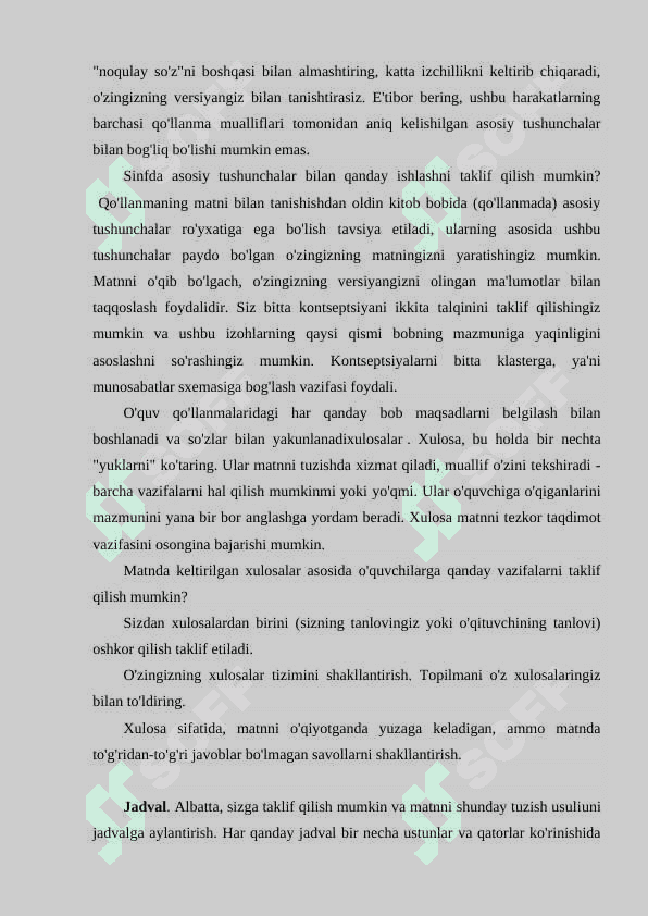 O`QUVCHILARDA TANQIDIY VA KREATIV TAFAKKURNI SHAKLLANTIRISHNING ZAMONAVIY METOD VA TEXNOLOGIYALARI 7