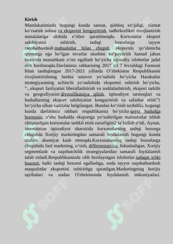 Marketing xizmatini yaratishning xorijiy tajribalari 2