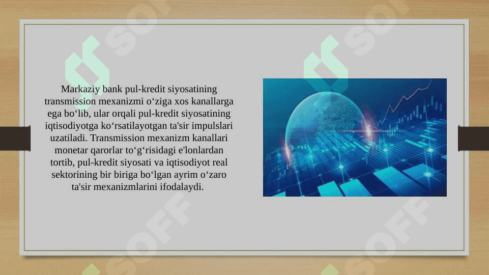 Monetar siyosatning operatsion mexanizmi va likvidlilikni tartibga solish 2