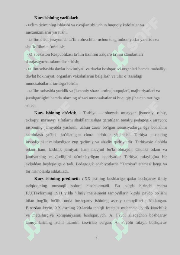 Kurs ishi 5