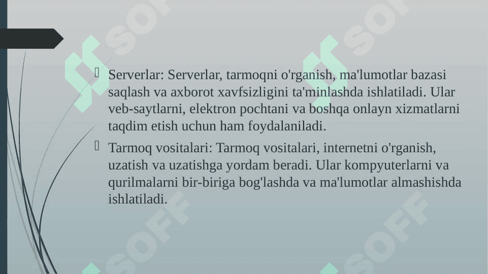 Axborot texnologiyalarining texnik vositalari 4