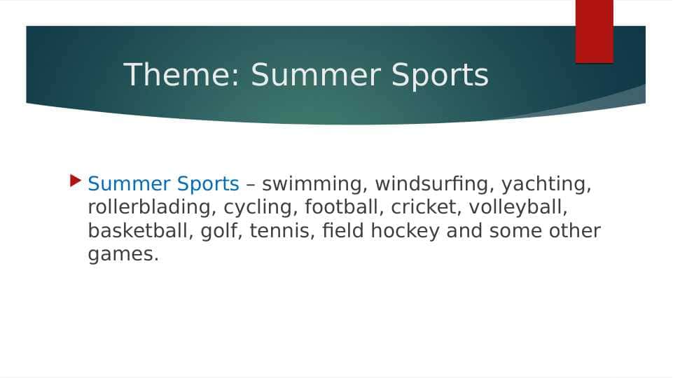 Summer Sports 10.pptx