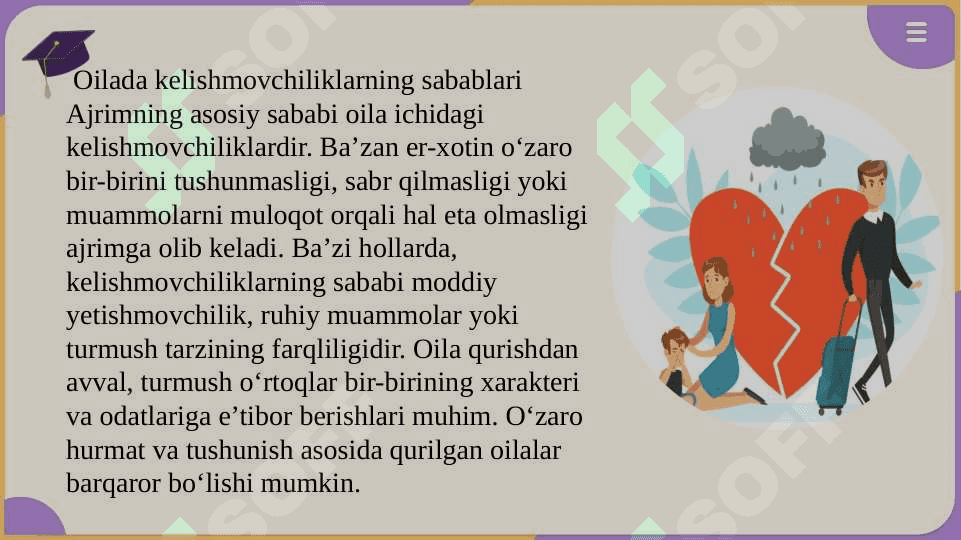 Ajrimlarning oqibatlari. SLAYD 5
