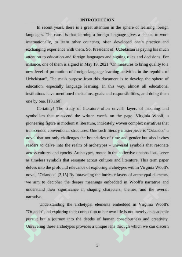 Virginia Woolf. course work 2