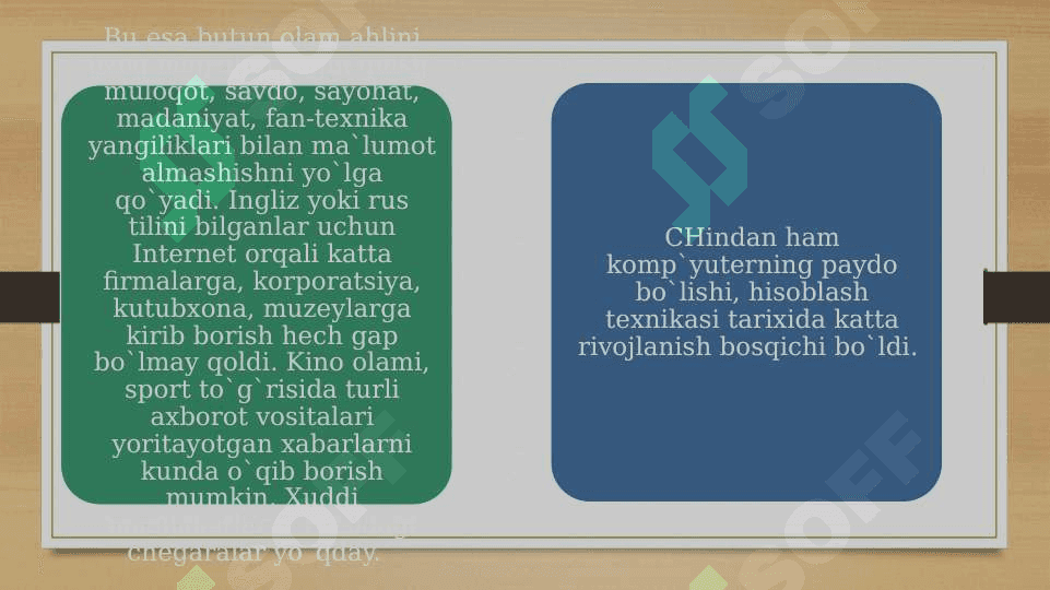 Texnik vositalarning tendentsiyalari 4