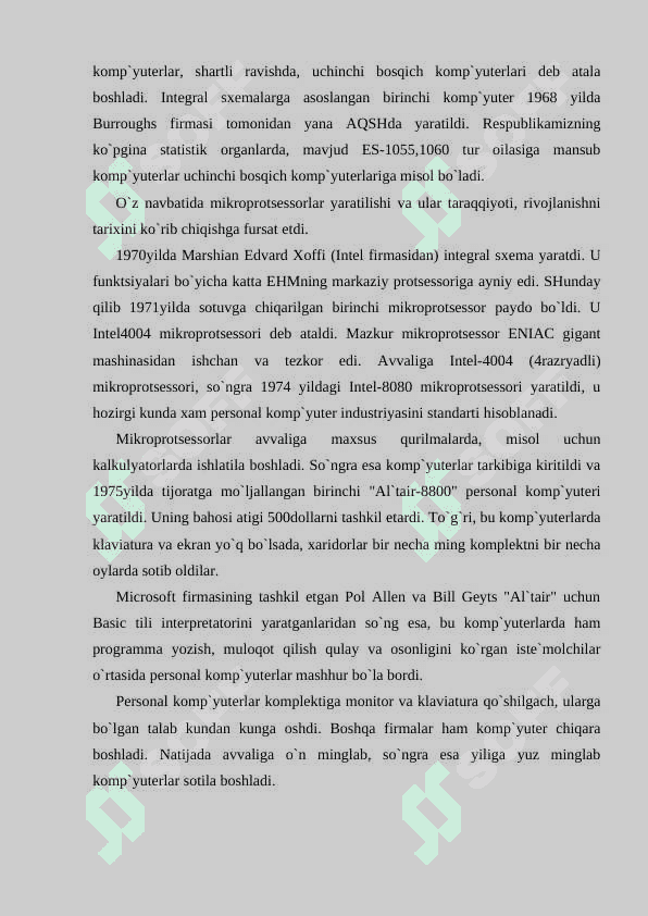 Texnik vositalarning tendentsiyalari 7